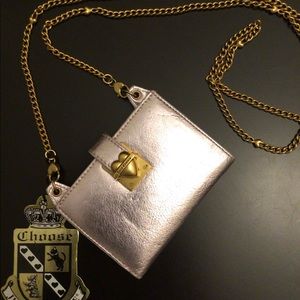 Juicy Couture Small Wallet with Detachable Chain